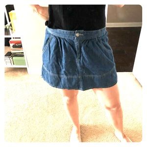 Cute UO Denim mini skirt
